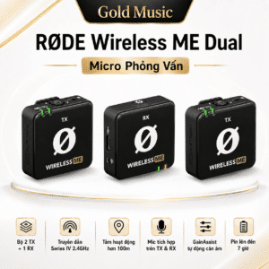 rode wireless me dual micro phong van