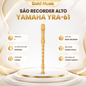 sao recorder alto yamaha yra 61