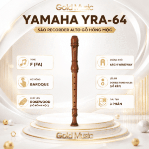 sao recorder alto yamaha yra 64