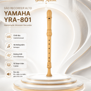 sao recorder alto yamaha yra 801
