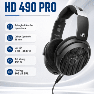 sennheiser hd 490 pro tai nghe kiem am