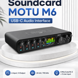 soundcard motu m6 usb 2