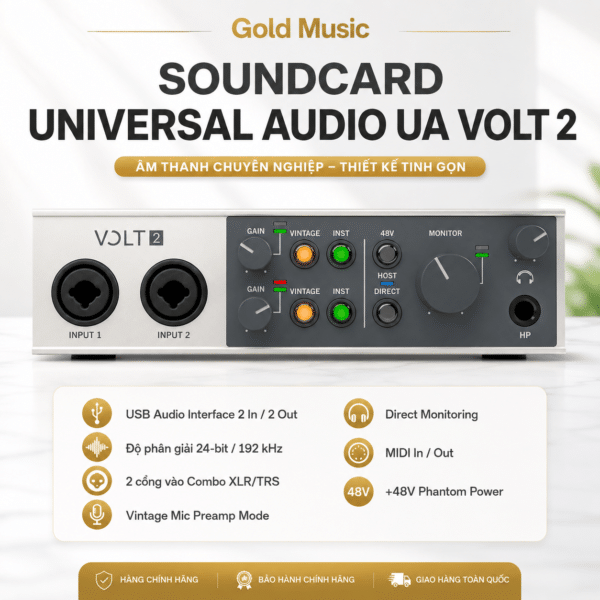 soundcard universal audio ua volt 2
