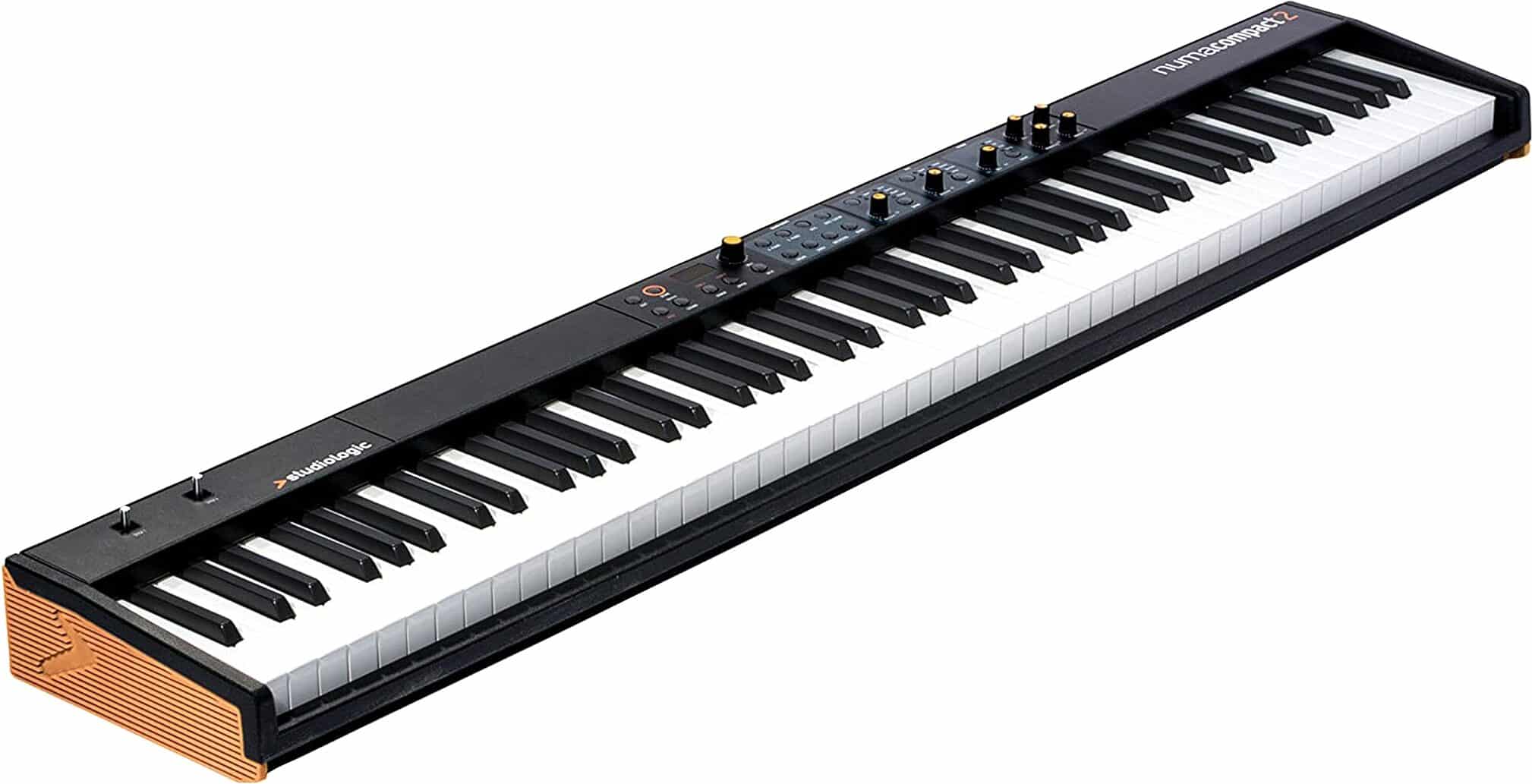 studiologic numa compact 2 88 key stage piano midi controller