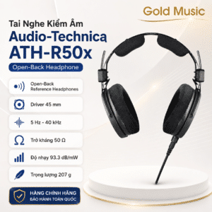 tai nghe kiem am audio technica ath r50x