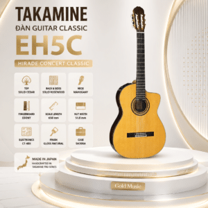 TAKAMINE ĐÀN GUITAR CLASSIC EH5C