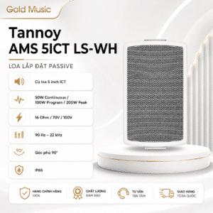tannoy ams 5ict ls wh loa lap dat passive