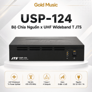 usp 124 bo chia nguon x uhf wideband t jts