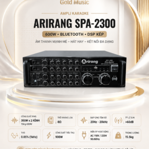 amply arirang spa 2300 bluetooth karaoke