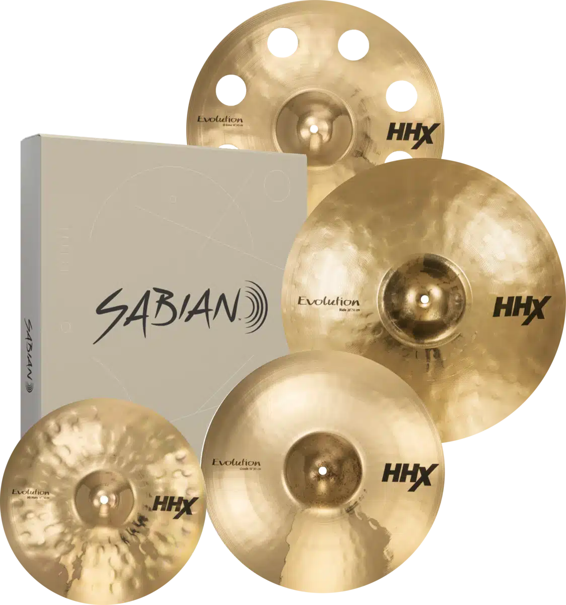Bộ Lá Cymbal Sabian HHX Evolution Promo Set bo la cymbal sabian hhx evolution promo set