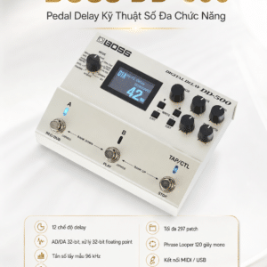 boss dd 500 pedal delay 1