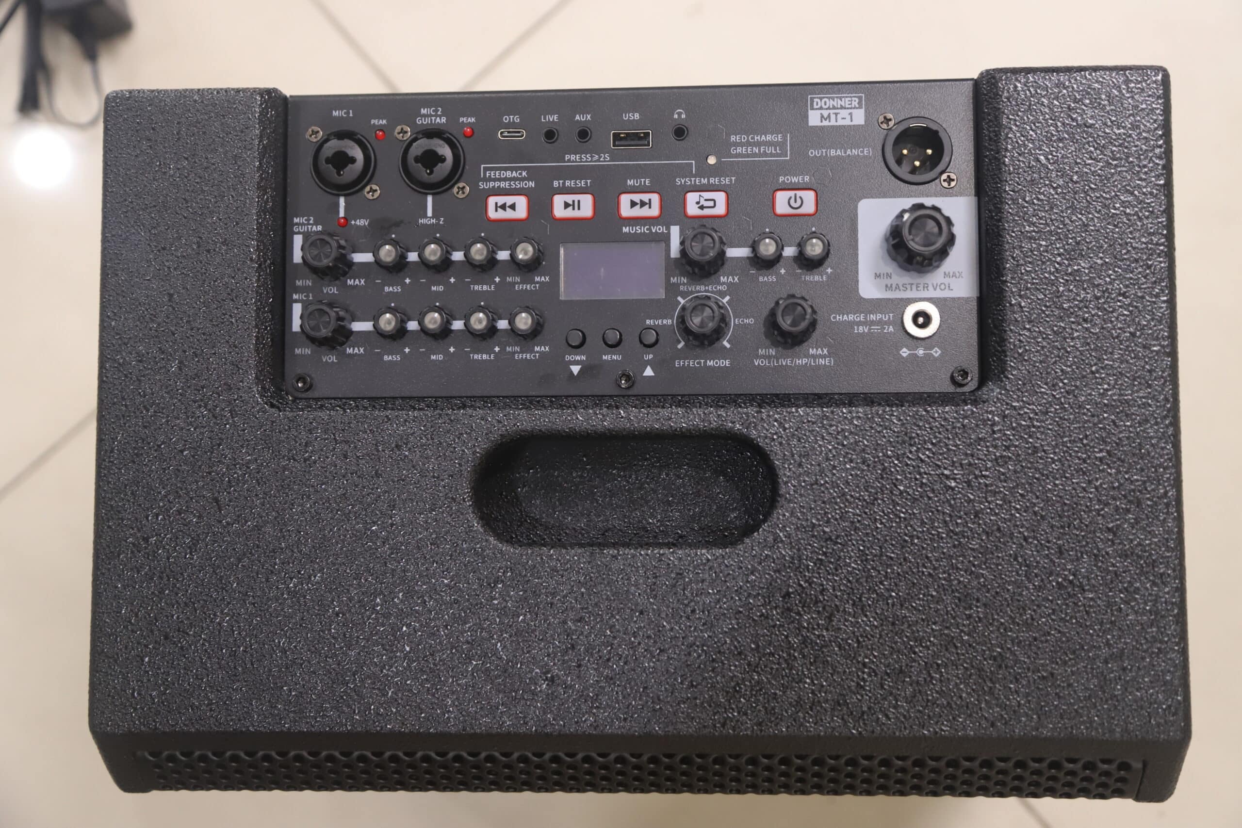 DONNER AMPLY PORTALBLE BLUETOOTH MT-1 EC7210 donner mt 1 300w loa 3