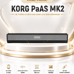 loa speaker system korg paas mk2 3
