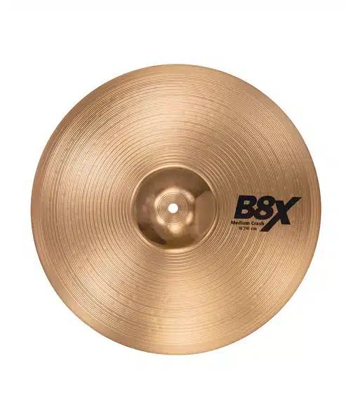 la crash sabian b8x medium 16 inch 3