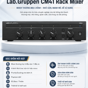 lab gruppen cm41 rack mixer 2