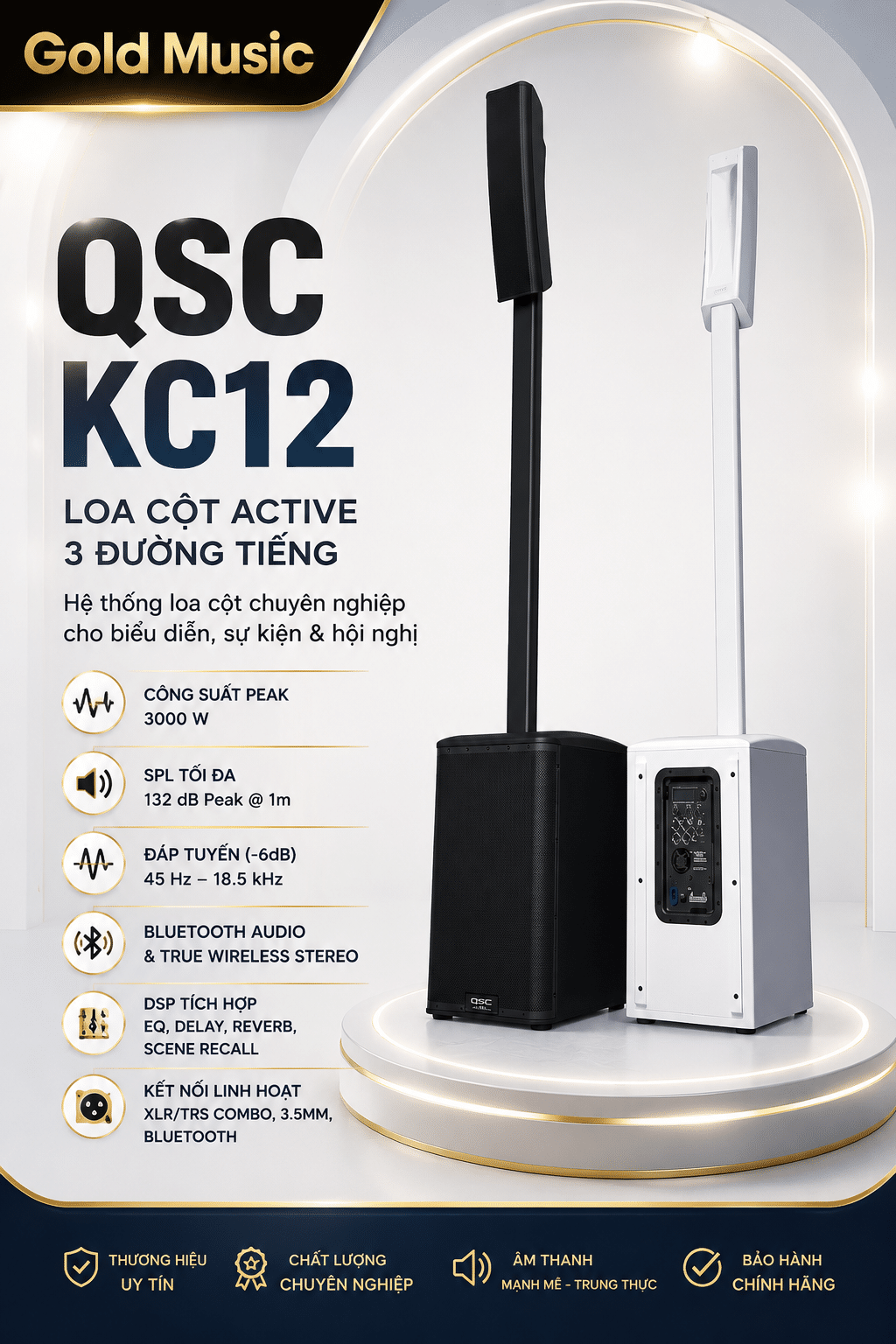 LOA CỘT QSC KC12 loa cot qsc kc12
