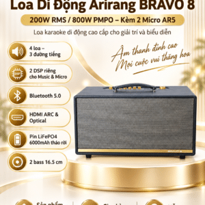 loa di dong arirang bravo 8 6