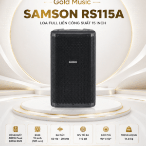 loa full active samson rs115a 4