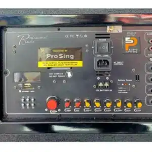 Loa Tủ Karaoke Di Động ProSing W-J97 Mini Công Suất 350W Kèm 2 Micro UHF loa keo prosing j97 mini 4