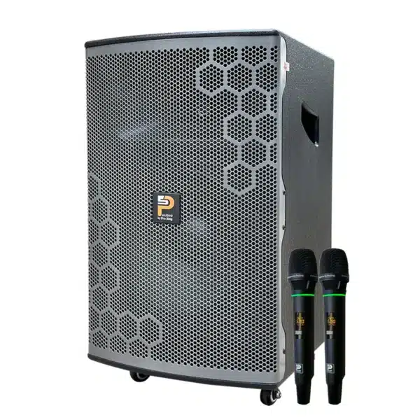 Loa Kéo Karaoke ProSing W12 Bee Bass 12 Inch Kèm 2 Micro UHF loa keo prosing w12 bee