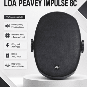 loa peavey impulse 8c