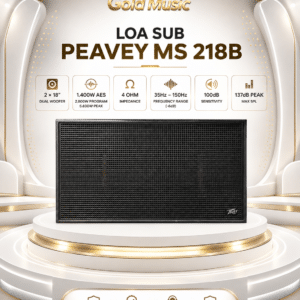 loa sub passive peavey ms 218b