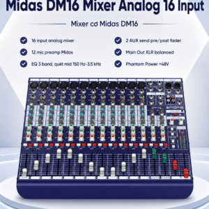 midas dm16 mixer annalog 16 input mixer co midas dm16 1