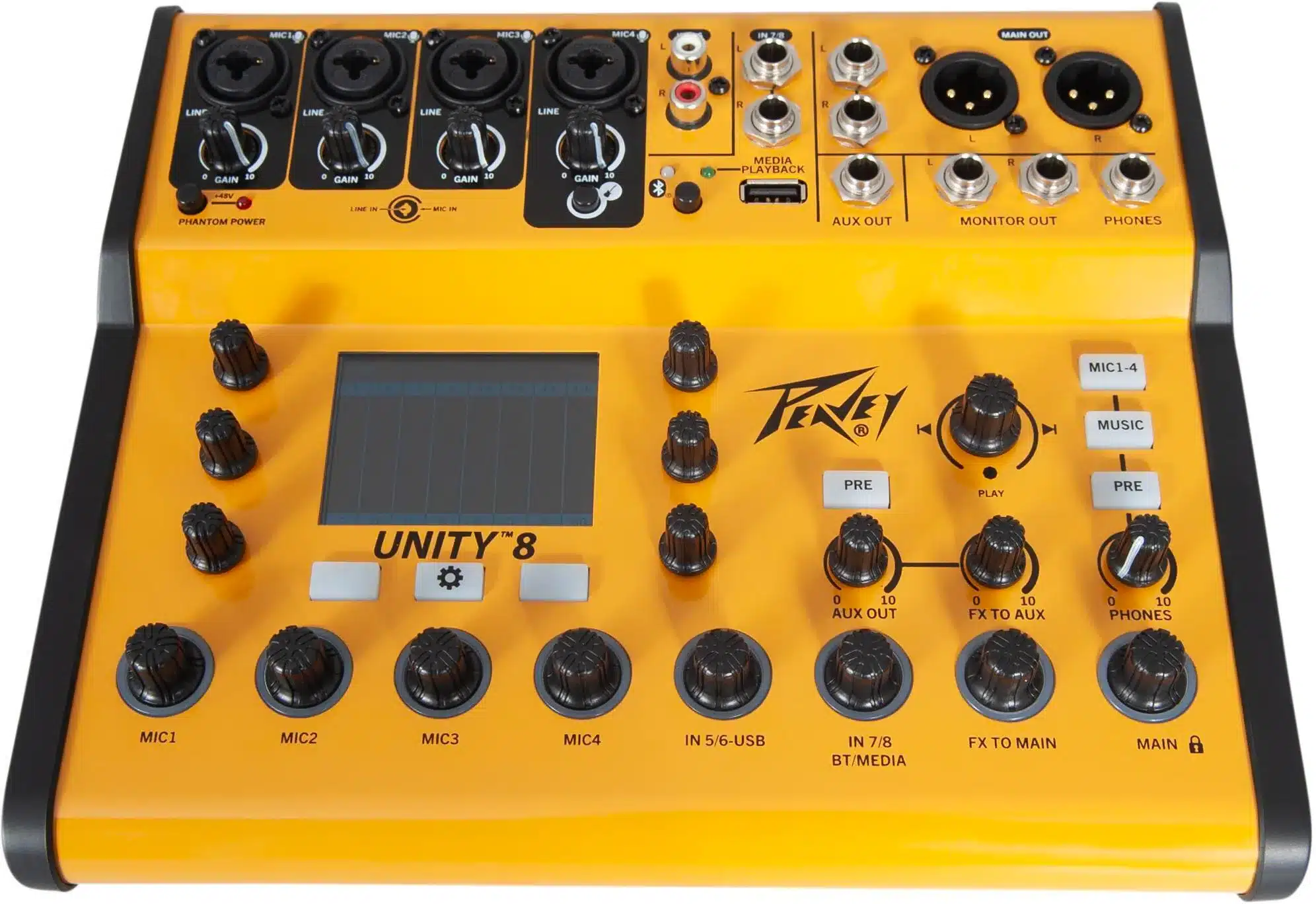 mixer digital peavey unity 8 4
