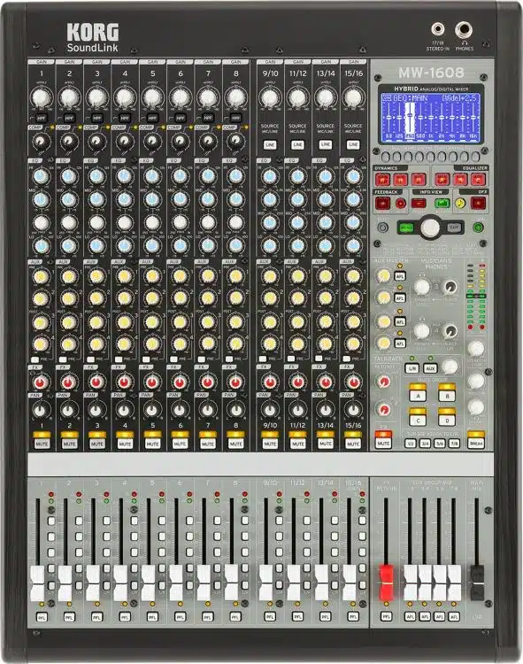MIXER KORG MW1608 mixer korg mw 1608