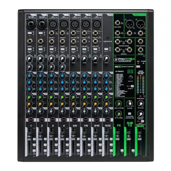 MIXER MACKIE PROFX12V3 mixer mackie profx12v3 4