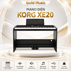 dan piano dien korg xe20 1