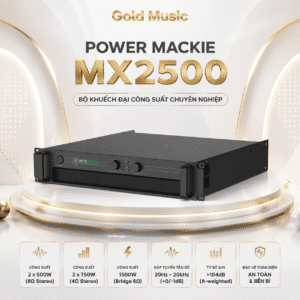 power mackie mx2500