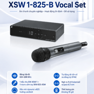 sennheiser xsw 1 825 b vocal set microphone 4