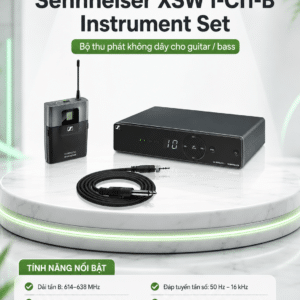 sennheiser xsw 1 ci1 b instrument set microphone