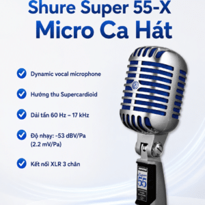 shure super 55 x micro ca hat 4