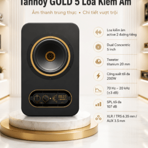 tannoy gold 5 loa kiem am