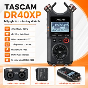 tascam dr40xp may ghi am
