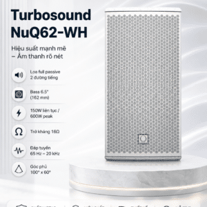 turbosound nuq62 wh loa full 6 5