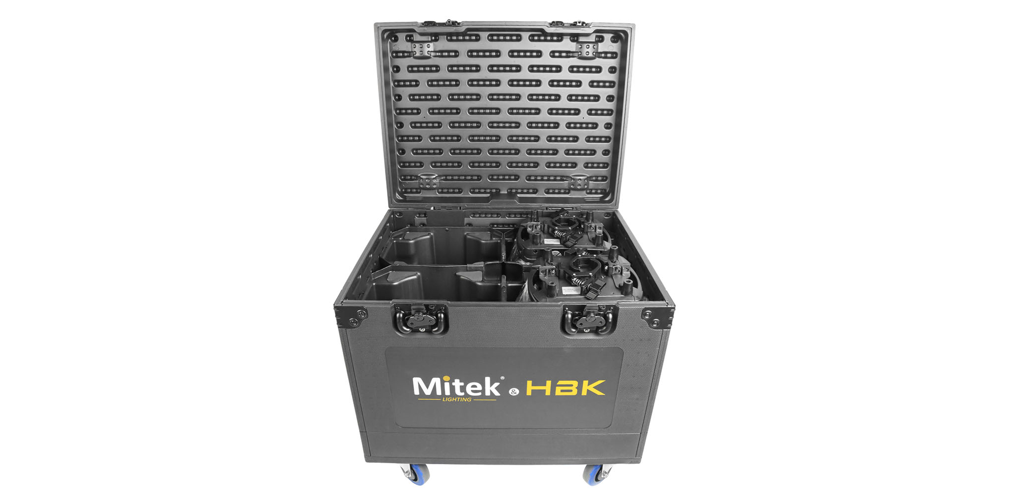 Case Đựng 4 Đèn Sharpy 230 Mini Beam 250 Mitek & HBK PLASTIC FLYCASE-4IN1-250 230 case dung 4 den sharpy 230 mini beam 250 3