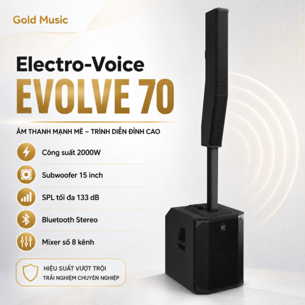 Loa Cột Liền Công Suất Electro-Voice EVOLVE 70 2000W electro voice evolve 70 loa cot