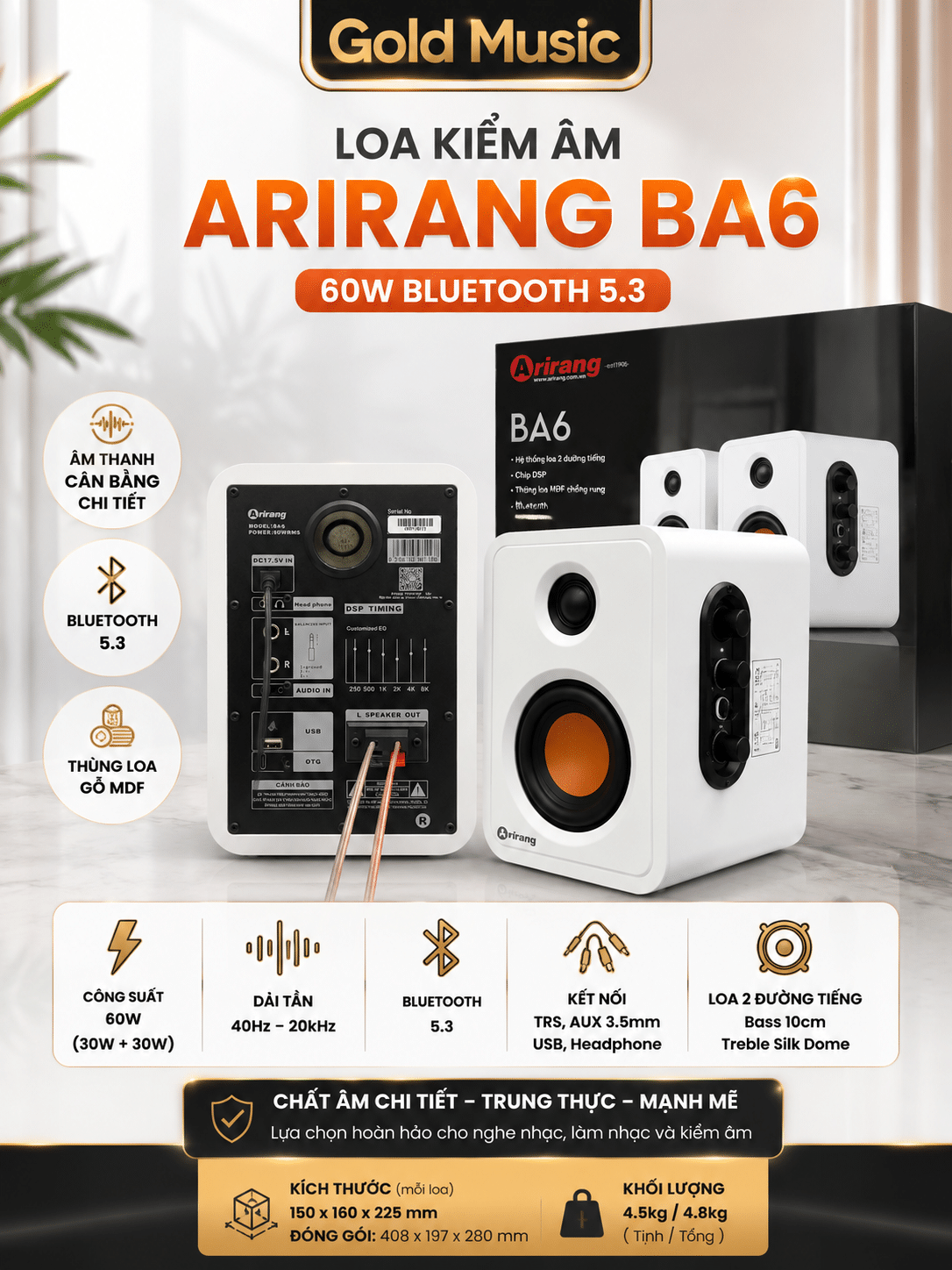 loa kiem am arirang ba6 1