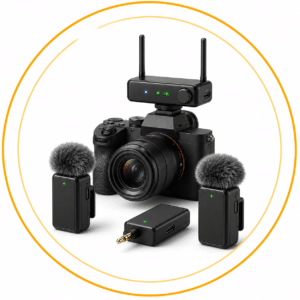 Micro Không Dây Cho Máy Ảnh & Nội Dung