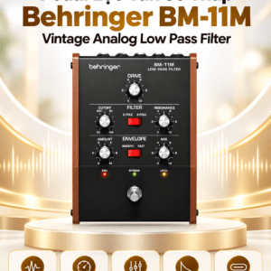 pedal loc tan so thap behringer bm 11m vintage analog low pass filter