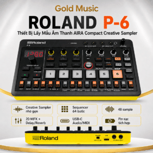 roland p 6 aira compact creative sampler