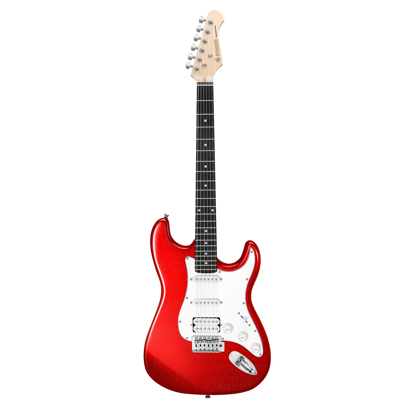 DONNER DST 100R RED ELECTRIC GUITAR BUNDLE EC1166 DONNER DST 100R RED ELECTRIC GUITAR BUNDLE EC1166