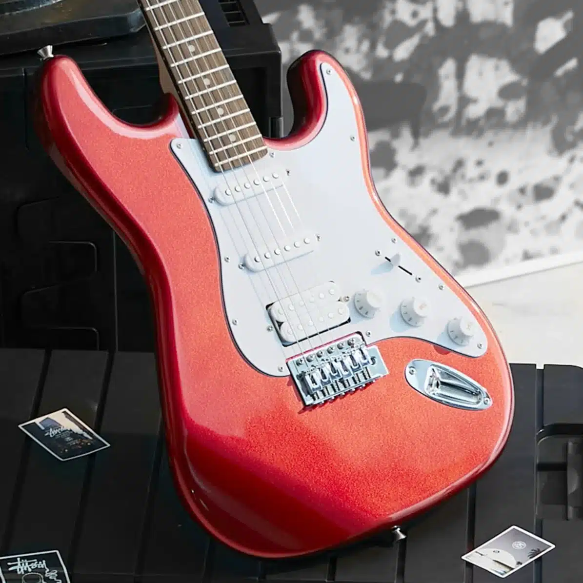 DONNER DST 100R RED ELECTRIC GUITAR BUNDLE EC11661 DONNER DST 100R RED ELECTRIC GUITAR BUNDLE EC11661
