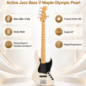 FENDER ĐÀN BASS PLAYER II MOD J BASS V MN OLP 0147542323 5
