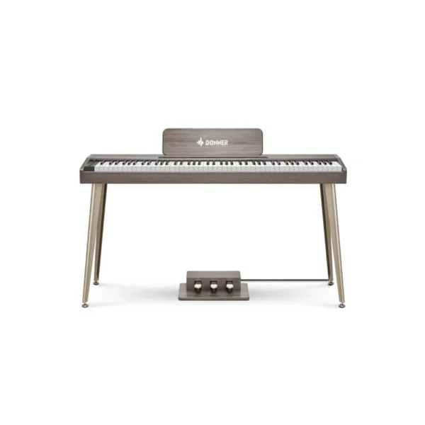 DONNER DIGITAL PIANO DDP-60 MÀU GRAY WOOD EC6787 donner digital piano ddp 60 mau gray wood ec6787 5