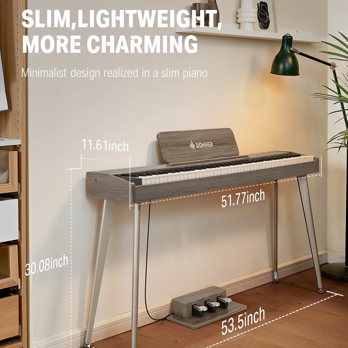 donner digital piano ddp 60 mau gray wood ec6787 donner digital piano ddp 60 mau gray wood ec6787