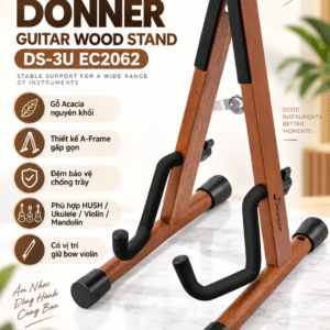 donner guitar wood stand ds 3u ec2062 3